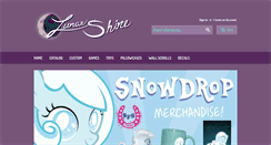 Desktop Screenshot of lunarshinestore.com